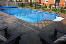 Inground Pools - Patios and Decks: Interlock - Image: 171